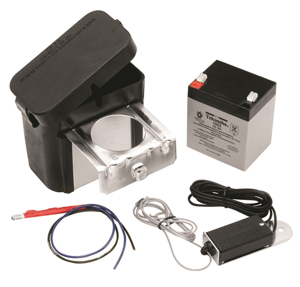 Tekonsha 1028A Breakaway Kit with Charger and 5.0 A.H. Battery/2018 Battery Box