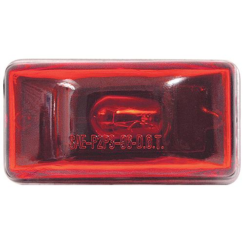 Seachoice 52531 Red Stud Mount Waterproof Sidemarker / Clearance Light