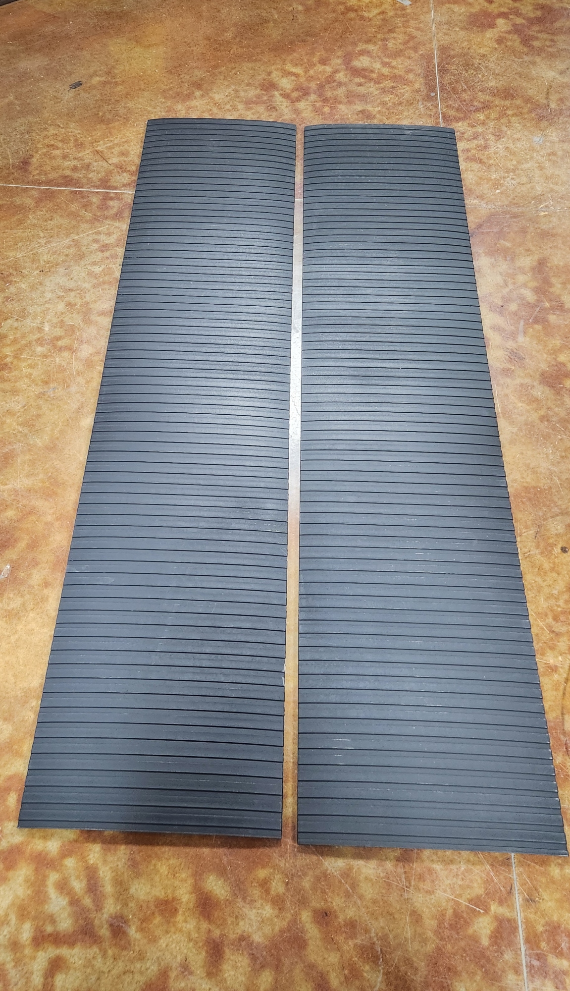 Slide Guides Inc. Snowmobile Trailer Traction Mat - 6 Foot Length x 16 Inch Width - Pair