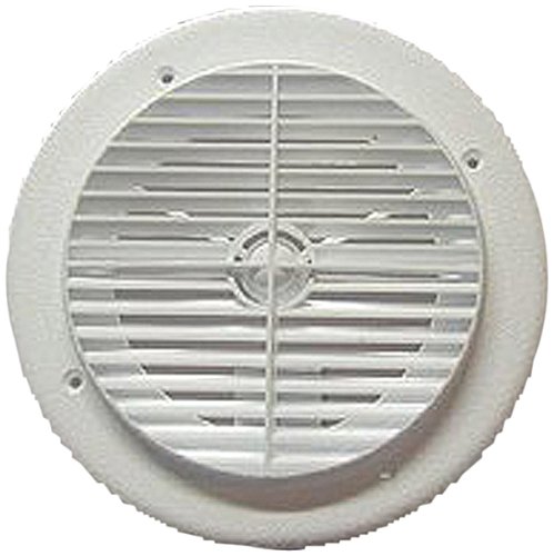 D And W Inc. 6840 Louvered Air Conditioner Vent - White | D And W Inc ...