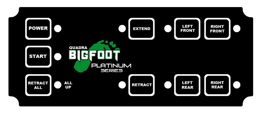 Bigfoot M37905 Platinum Leveling Controller for Central Pump Assembly only