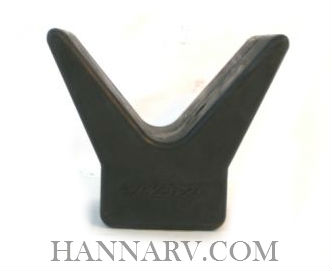 Marine 860 Rubber Bow Guard - 2 Inch with 3/8 Inch Hole