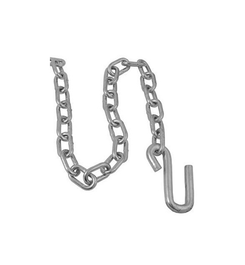 Redline HW02-100 27 Inch x 3/16 Inch Class 1 Safety Chains with S-Hooks - 2  Pack