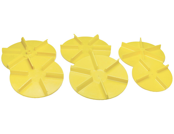 Buyers 1308903 Salt Spreader CCW 20 Inch Yellow Polyurethane Spinner Disc